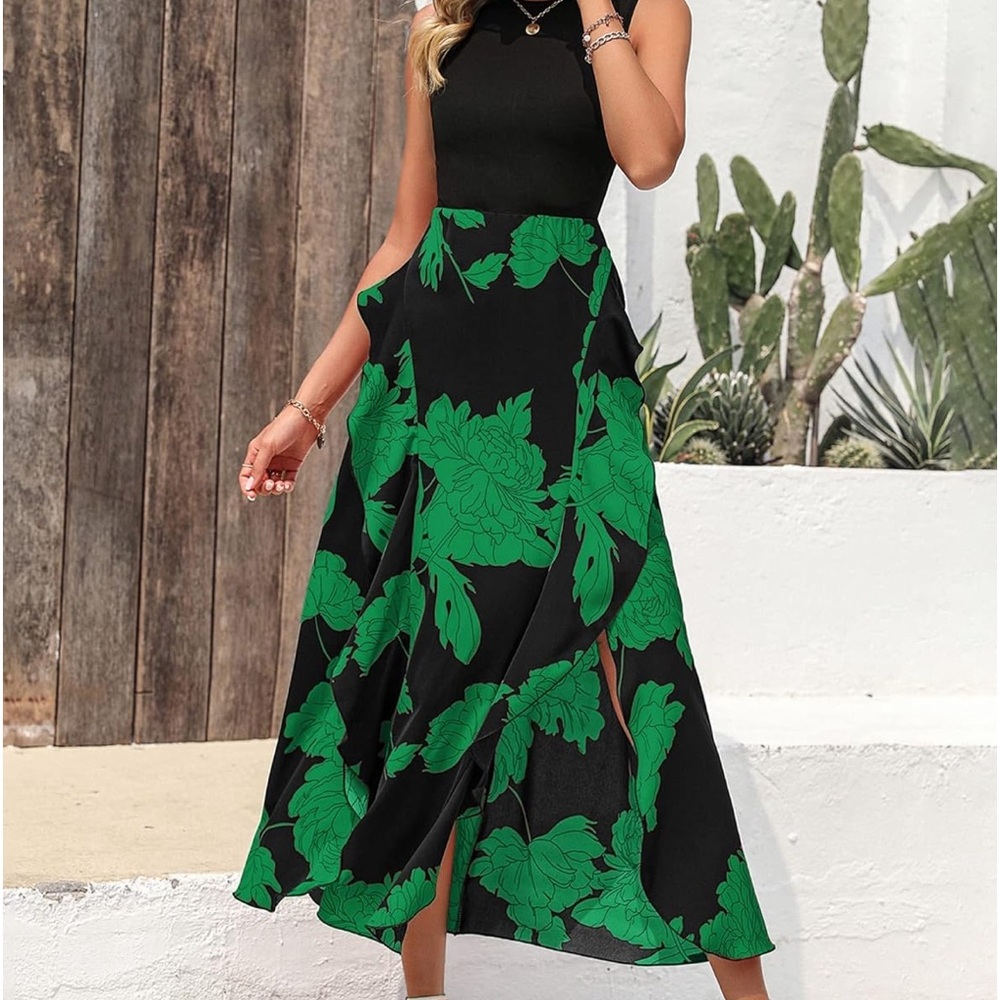 BTFBM Women Casual Sleeveless Summer Dresses